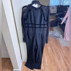Elegant Black Lace Jumpsuit